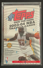 Load image into Gallery viewer, 2003-04 Topps NBA Basketball Cards Jumbo Box Factory Sealed Lebron Rookie RC NIB
