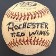 Load image into Gallery viewer, Rochester Red Wings International League Team Autographed Signed Baseball VTG