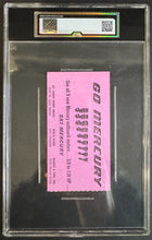 Load image into Gallery viewer, 1966 The Beatles Busch Memorial Stadium Ticket Stub iCert VG 3 Fab Four Music