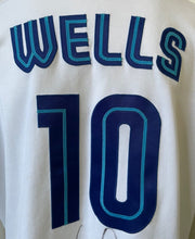Load image into Gallery viewer, Vernon Wells Game Used Autographed Majestic Toronto Blue Jays Jersey Signed MLB
