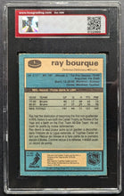 Load image into Gallery viewer, 1981-82 O-Pee-Chee #1 Ray Bourque Boston Bruins NHL Slabbed + Graded 5.5 EX+ KSA