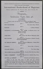 Load image into Gallery viewer, 1930 Alfred P. Saal Poster International Brotherhood of Magicians Shadowland VTG