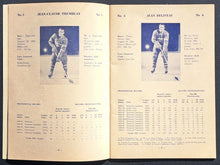 Load image into Gallery viewer, 1961-62 Montreal Canadiens Press Media Guide Yearbook NHL Hockey Vintage