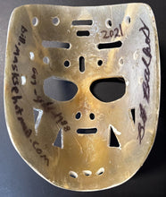 Load image into Gallery viewer, Gerry Cheevers Full Size Fiberglass Goalie Mask Signed By Mask Maker Bill Balkas
