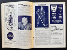 Load image into Gallery viewer, 1962 Boston Bruins Vs New York Rangers National Hockey League Game Program Vtg