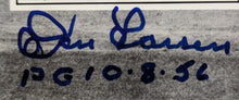 Load image into Gallery viewer, Don Larsen Autographed Signed Perfect Game Photo Card New York Yankees MLB VTG