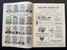 Load image into Gallery viewer, 1967 Winnipeg Arena Program Alan Cup Drumheller Miners Cdn Mens Hockey Team