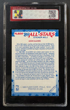 Load image into Gallery viewer, 1989-90 Fleer All-Stars #2 Akeem Olajuwon Houston Rockets NBA Basketball Card