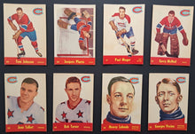Load image into Gallery viewer, 1955-1956 Parkhurst Hockey Cards Full Set NHL Maple Leafs Canadiens