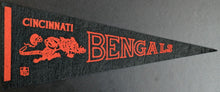 Load image into Gallery viewer, 1970 Cincinnati Bengals NFL 12" Mini Vintage Pennant Souvenir Memorabilia