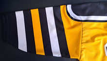 Load image into Gallery viewer, Boston Bruins Big B Yellow Replica NHL Hockey Jersey XXL Custom Crafted #29