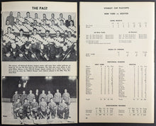 Load image into Gallery viewer, 1970/1971 Jack Egers New York Rangers Autographed Signed Media Page NHL Hockey