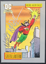 Load image into Gallery viewer, Mart Nodell Autographed Golden Age Green Lantern Trading Card Signed DC Comics