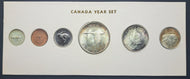 1967 Canada Centennial Year Set of 6 Coins Uncirculated Royal Canadian Mint VTG