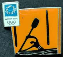 Load image into Gallery viewer, 2004 Athens Summer Olympics Original Closing Ceremony Pins Lanyard Light IOC Vtg