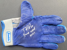 Load image into Gallery viewer, Teoscar Hernandez Game Used Autographed Signed Batting Gloves MLB Baseball COA