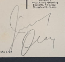 Load image into Gallery viewer, Jimmy Dean + The Imperials Autographed Signed Postcard Vintage Country Music