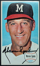 Load image into Gallery viewer, Warren Spahn Autographed Topps Baseball Card Signed Milwaukee Brewers JSA COA
