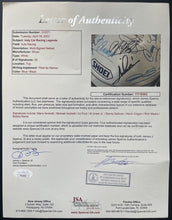 Load image into Gallery viewer, Indy Car World Series Autographed Signed Helmet Andretti Foyt Unser JSA LOA