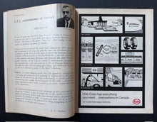 Load image into Gallery viewer, 1968 Grey Cup Program Ottawa Rough Riders Calgary Stampeders Vic Washington Vtg