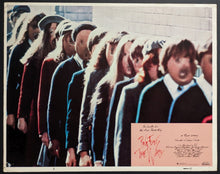 Load image into Gallery viewer, 1982 Pink Floyd The Wall The Movie Roger Waters Lobby Card Rock & Roll 14" x 16"