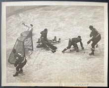 Load image into Gallery viewer, 1940 Gordie Howe Tiny Thompson Mud Bruneteau Type 1 Photo Red Wings NHL Hockey