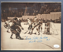 Load image into Gallery viewer, Butch Bouchard Autographed Signed Type 1 Press Photo Montreal Canadiens NHL JSA