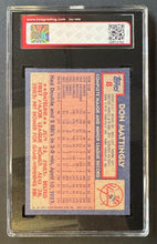 Load image into Gallery viewer, 1984 Topps MLB #8 Don Mattingly New York Yankees Rookie Baseball Card KSA Vtg