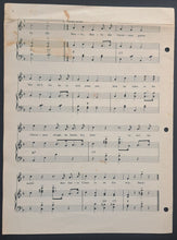 Load image into Gallery viewer, 1965 Honky the Christmas Goose Johnny Bower Sheet Music Toronto Maple Leafs NHL