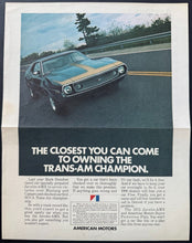 Load image into Gallery viewer, 1972 Daytona 500 Starting Lineup Sheet A.J. Foyt Winner Auto Racing VTG NASCAR