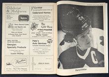Load image into Gallery viewer, 1981 Parry Sound Hospital Celebrity Hockey Game Program NHL VTG Orr Howe Sittler