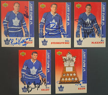 Load image into Gallery viewer, 2007 Toronto Maple Leaf Upper Deck 40th Anniversary Commemorative Card Set