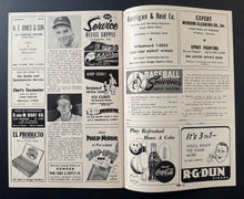 Load image into Gallery viewer, 1954 Briggs Stadium Detroit Tigers Press Score Book Program MLB Baseball