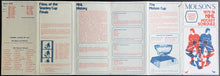 Load image into Gallery viewer, 1975/1976 Molson's NHL Hockey Schedule Vintage Calendar