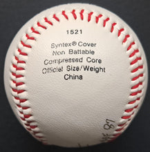 Load image into Gallery viewer, Catfish Hunter Signed Autographed MLB Franklin Baseball Beckett HOLO NY Yankees