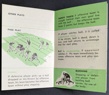 Load image into Gallery viewer, 1957 Canadian Football Pocket Schedule Shell Oil Promo Vintage ORFU WIFU