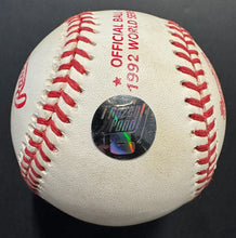 Load image into Gallery viewer, Paul Beeston Blue Jays President Signed Autographed 1992 World Series Baseball