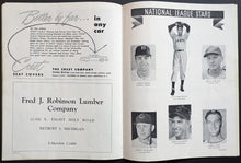 Load image into Gallery viewer, 1951 MLB All Star Game Program Jackie Robinson Joe DiMaggio Ted Williams Vintage