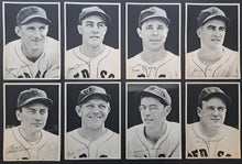 Load image into Gallery viewer, 1942 Boston Red Sox Team Issued MLB Baseball Vtg Blank Back Photos Collection