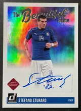 Load image into Gallery viewer, 2021-2022 Signed Stefano Sturaro Donruss Panini Autographed Italy Soccer Card