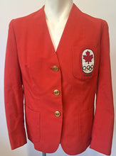 Load image into Gallery viewer, 1976 Fleurette Campeau Olympics Opening Ceremony Team Canada Vintage Blazer