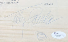 Load image into Gallery viewer, 1981 Telly Savalas Signed Autographed Vintage Hotel Bill JSA Authenticated