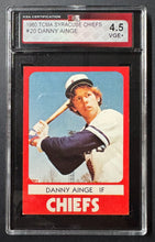 Load image into Gallery viewer, 1980 TCMA #20 Danny Ainge Syracuse Chiefs Baseball Card KSA Vintage