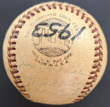 Load image into Gallery viewer, Rochester Red Wings International League Team Autographed Signed Baseball VTG