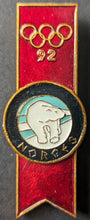 Load image into Gallery viewer, 1992 Albertville France XVI Olympics Winter Games Country + Games Pin Backs x11