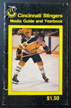 Load image into Gallery viewer, 1977/78 World Hockey Association Cincinnati Stingers Media Guide And Yearbook