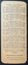 Load image into Gallery viewer, 1949 Woodbine Racetrack Rare Vintage King's Plate Program - Won By Epic