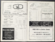 Load image into Gallery viewer, 1962 Stanley Cup Finals Chicago Stadium Maple Leafs Blackhawks Complete Program