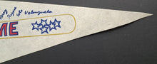 Load image into Gallery viewer, 1983 50th Anniversary MLB All-Star Game Pennant Chicago Roster Comiskey Park Vtg