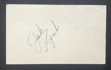 Load image into Gallery viewer, Syl Apps Glenn Goldup Jack Lynch Signed Autographed Notepage Hockey NHL